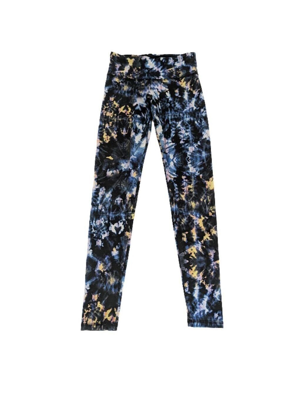 Flywheel Tie Dye High Rise Leggings | Abstract Athletic Dopamine Activewear | Si